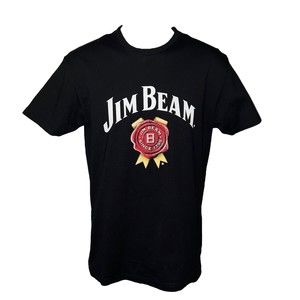 Next Level Apparel Jim Beam Fitted Classic Black T-shirt Men’s Size Small